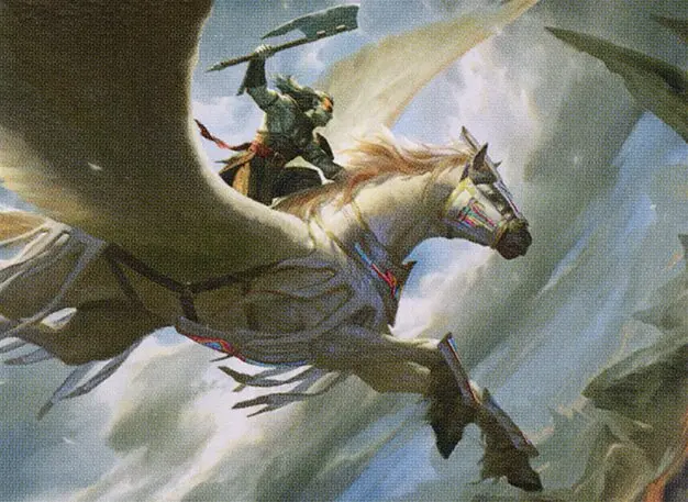 Art detail — Cleaving Skyrider