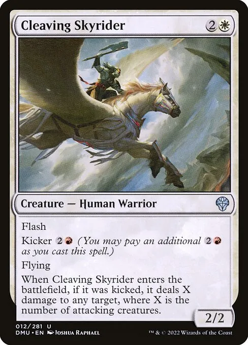 Cleaving Skyrider — Dominaria United