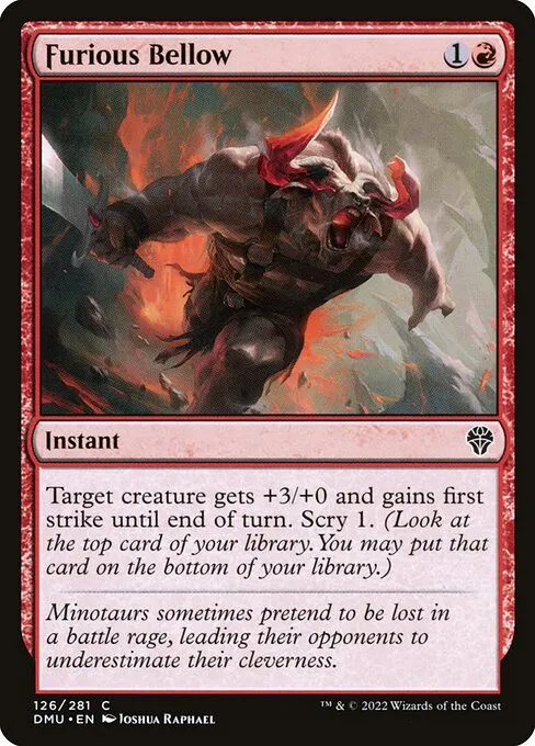 Furious Bellow — Dominaria United