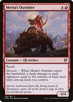 Meria's Outrider — Dominaria United