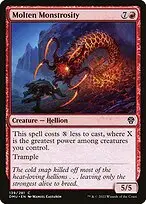 Molten Monstrosity — Dominaria United
