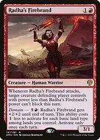 Radha's Firebrand — Dominaria United