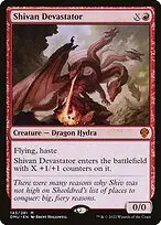 Shivan Devastator — Dominaria United