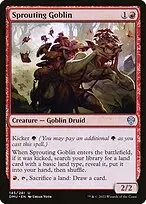 Sprouting Goblin — Dominaria United