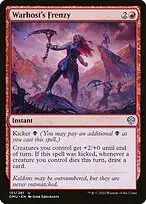 Warhost's Frenzy — Dominaria United