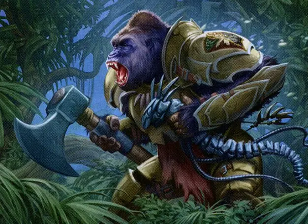Art detail — Yavimaya Steelcrusher