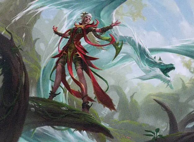 Art detail — Elvish Hydromancer