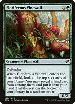 Floriferous Vinewall — Dominaria United