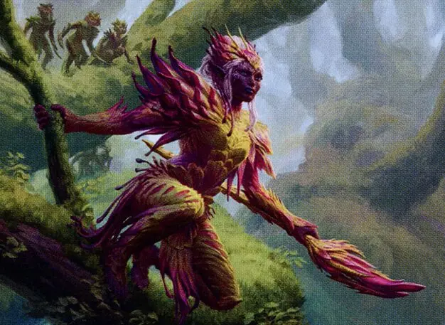 Art detail — Leaf-Crowned Visionary