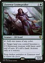 Llanowar Loamspeaker — Dominaria United