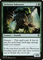 Yavimaya Sojourner — Dominaria United