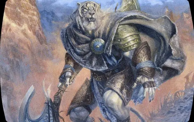 Art detail — Ajani, Sleeper Agent