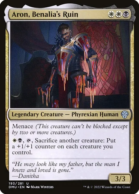Aron, Benalia's Ruin — Dominaria United