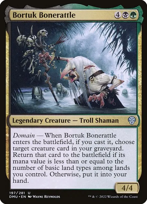 Bortuk Bonerattle — Dominaria United