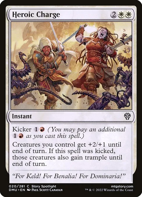 Heroic Charge — Dominaria United