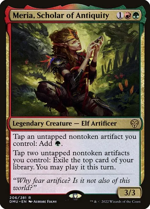 Meria, Scholar of Antiquity — Dominaria United