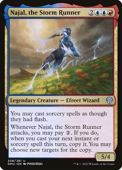 Najal, the Storm Runner — Dominaria United
