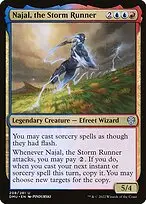Najal, the Storm Runner — Dominaria United