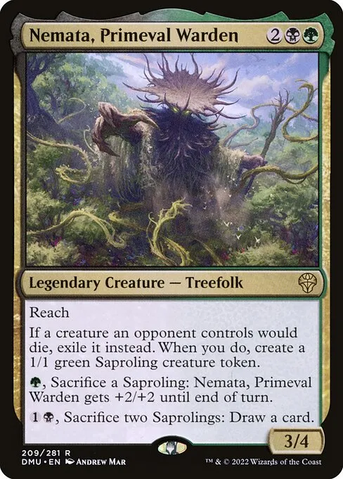 Nemata, Primeval Warden — Dominaria United