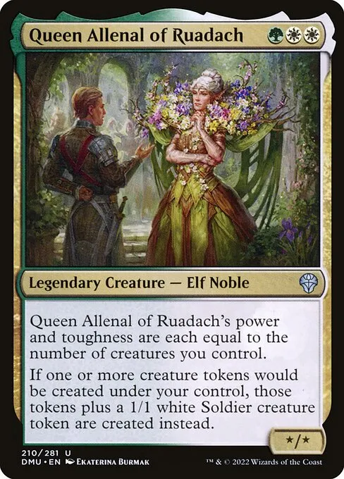 Queen Allenal of Ruadach — Dominaria United