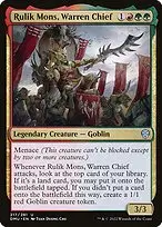 Rulik Mons, Warren Chief — Dominaria United