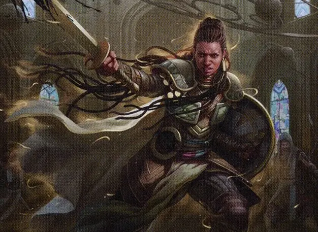 Art detail — Shanna, Purifying Blade