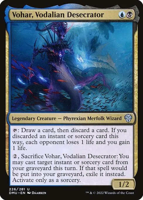 Vohar, Vodalian Desecrator — Dominaria United
