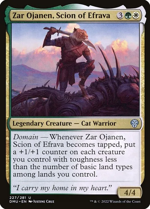 Zar Ojanen, Scion of Efrava — Dominaria United