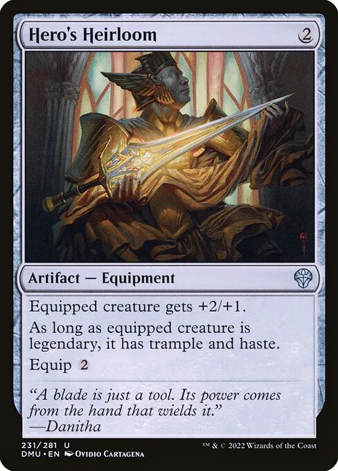 Hero's Heirloom — Dominaria United