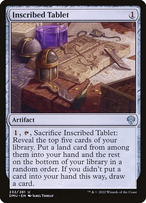 Inscribed Tablet — Dominaria United