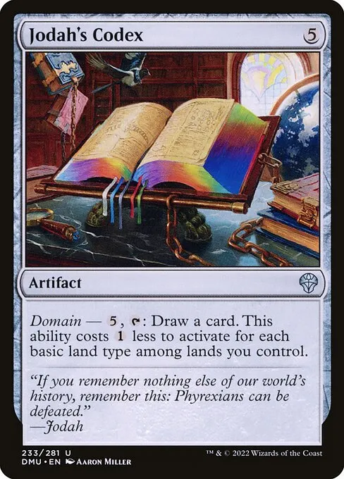 Jodah's Codex — Dominaria United