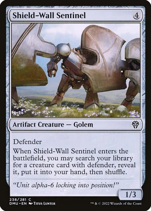 Shield-Wall Sentinel — Dominaria United