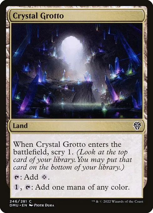 Crystal Grotto — Dominaria United