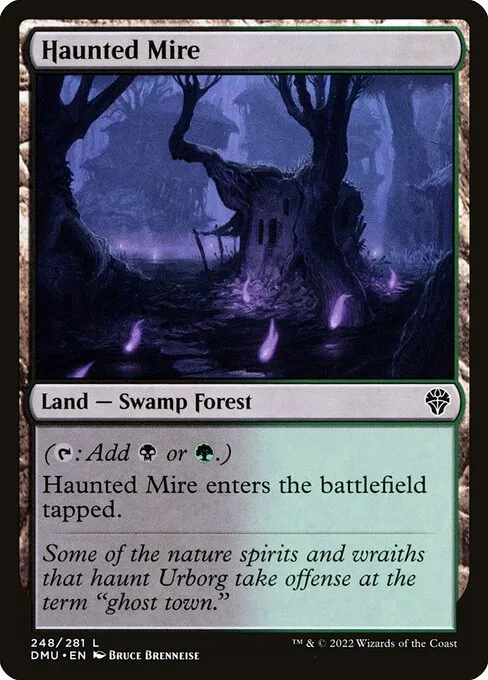 Haunted Mire — Dominaria United