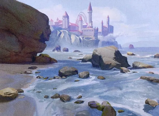 Art detail — Idyllic Beachfront
