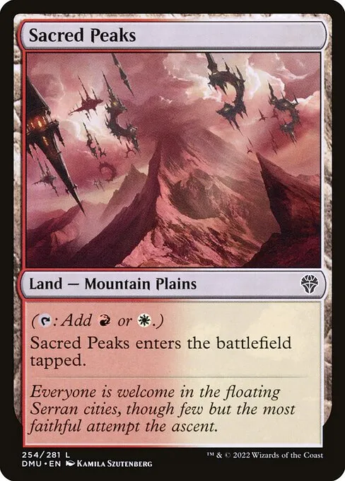 Sacred Peaks — Dominaria United