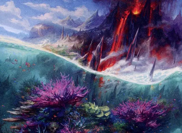 Art detail — Shivan Reef