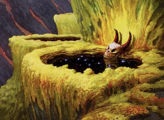 Art detail — Sulfurous Springs
