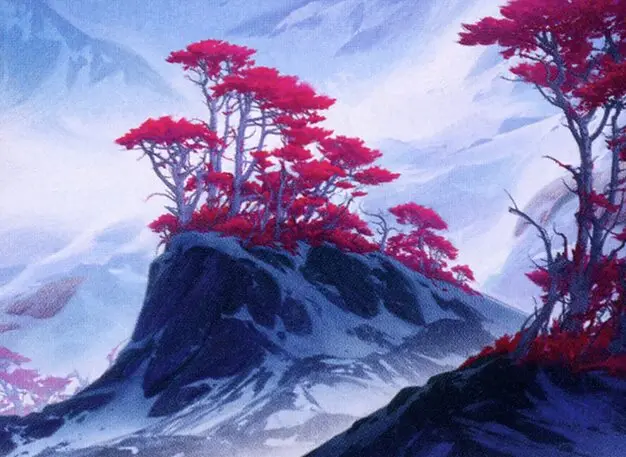 Art detail — Wooded Ridgeline