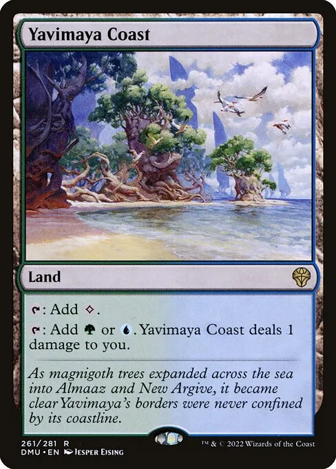 Yavimaya Coast — Dominaria United