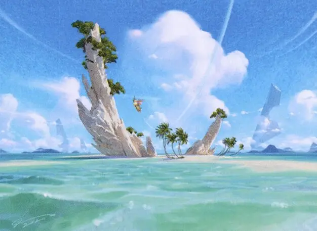Art detail — Island