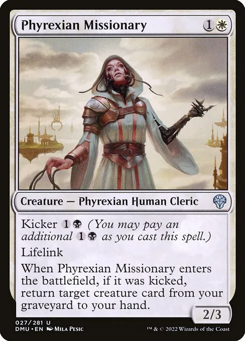 Phyrexian Missionary — Dominaria United