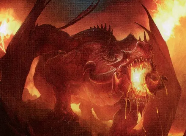 Art detail — Ragefire Hellkite