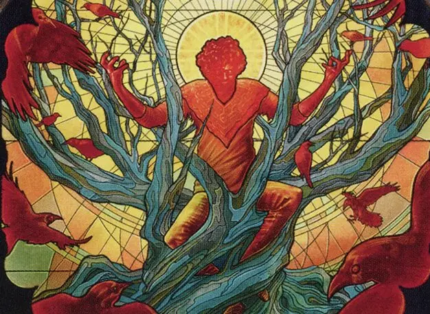 Art detail — The Raven Man