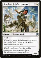 Resolute Reinforcements — Dominaria United