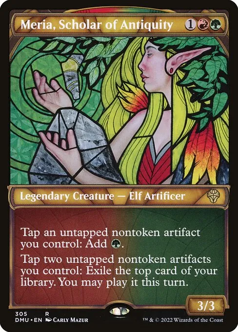 Meria, Scholar of Antiquity — Dominaria United