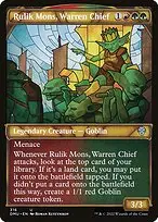 Rulik Mons, Warren Chief — Dominaria United