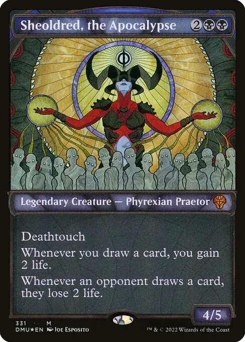 Sheoldred, the Apocalypse — Dominaria United
