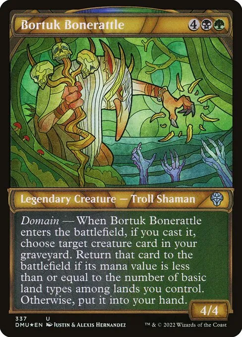 Bortuk Bonerattle — Dominaria United