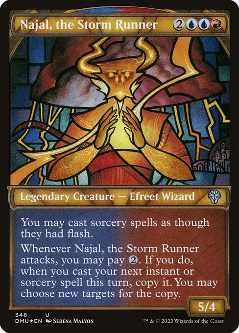 Najal, the Storm Runner — Dominaria United